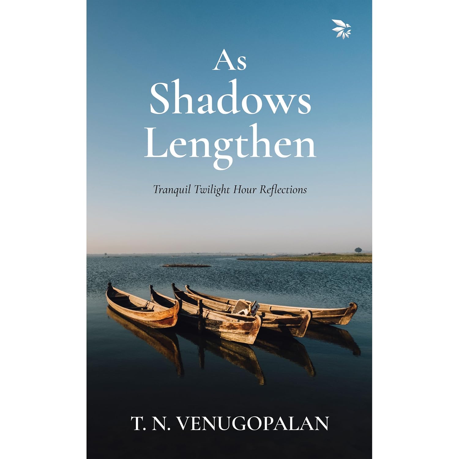 As Shadows Lengthen: Tranquil Twilight Hour Reflections